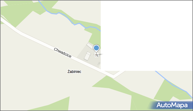 Gozna, Gozna, 75, mapa Gozna