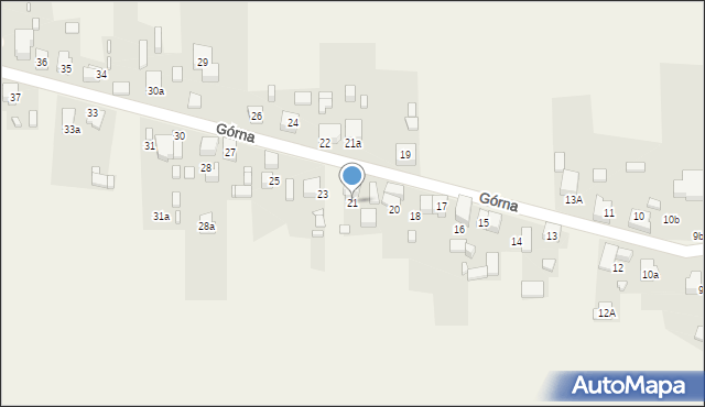 Grodków, Górna, 21, mapa Grodków