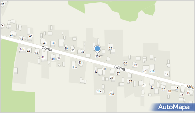 Grodków, Górna, 30a, mapa Grodków