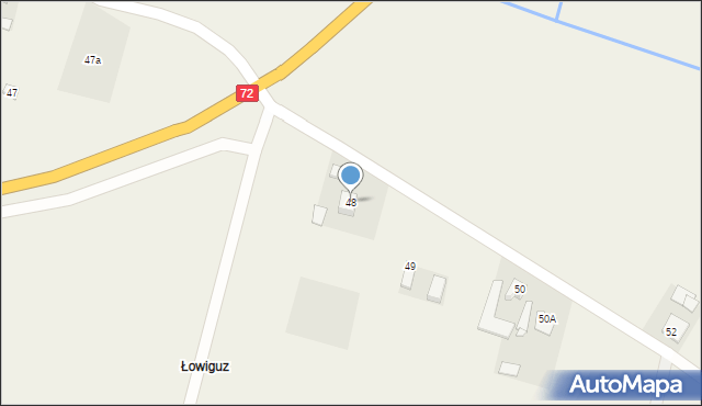 Grzymiszew, Gozdów, 48, mapa Grzymiszew