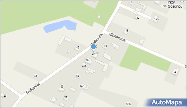 Ignatki, Gościnna, 47, mapa Ignatki