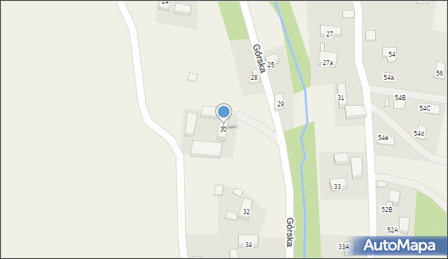 Jasna Góra, Górska, 30, mapa Jasna Góra