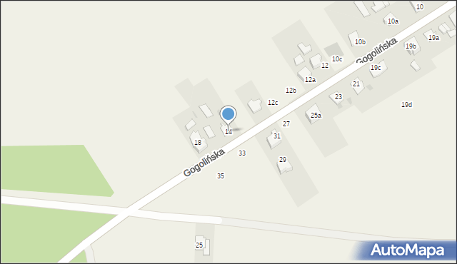 Kamionek, Gogolińska, 14, mapa Kamionek