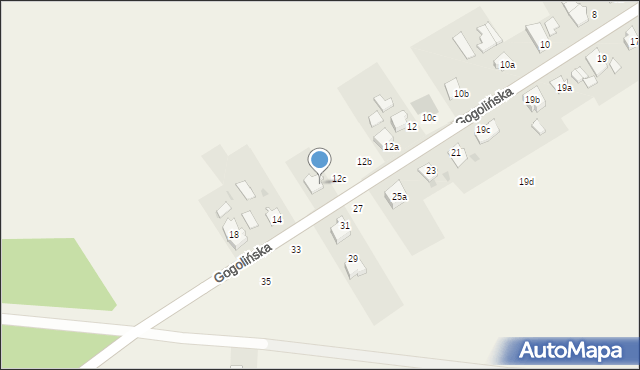 Kamionek, Gogolińska, 14a, mapa Kamionek