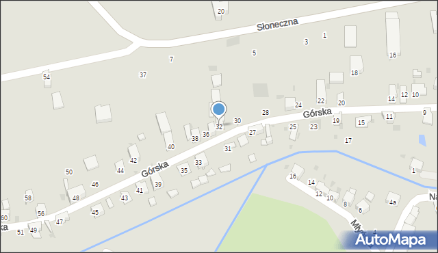 Kietrz, Górska, 32, mapa Kietrz