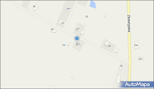 Konradówka, Gołaczów, 32f, mapa Konradówka