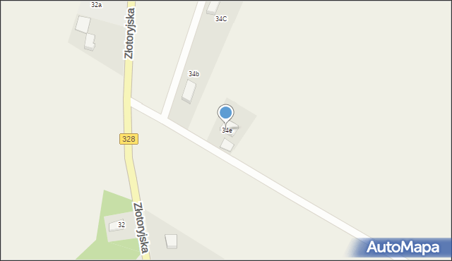 Konradówka, Gołaczów, 34e, mapa Konradówka