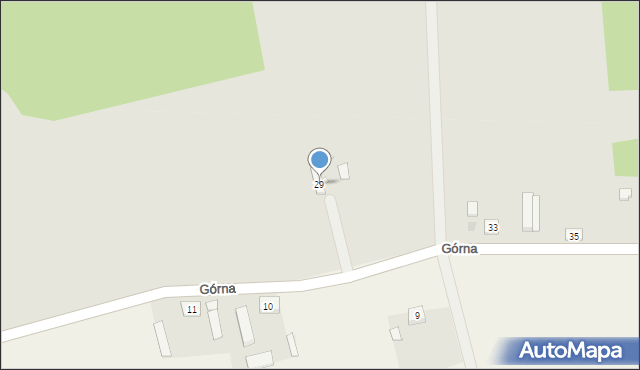 Kutno, Górna, 29, mapa Kutno