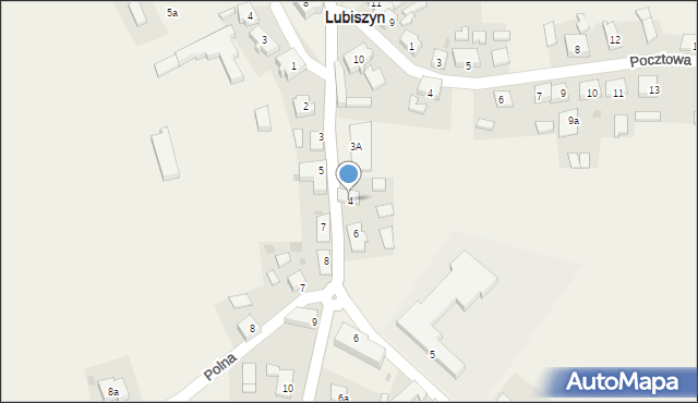 Lubiszyn, Gorzowska, 4, mapa Lubiszyn