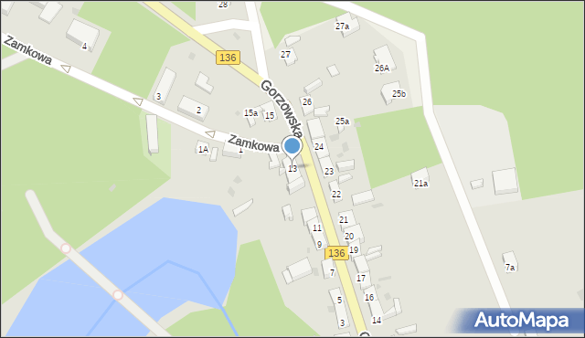 Lubniewice, Gorzowska, 13, mapa Lubniewice