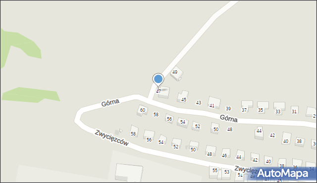 Lwówek Śląski, Górna, 47, mapa Lwówek Śląski