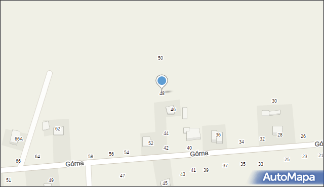 Michałowice, Górna, 48, mapa Michałowice