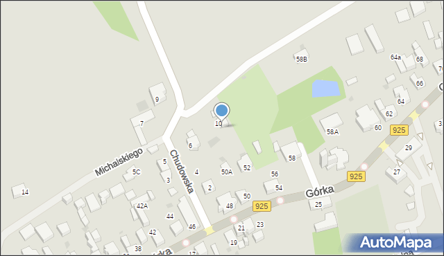 Mikołów, Górka Franciszka, ks., 52A, mapa Mikołów