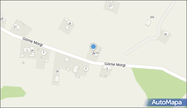 Morgi, Górne Morgi, 29, mapa Morgi