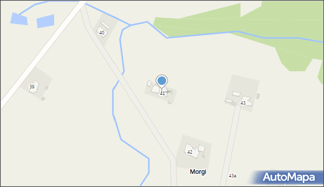 Morgi, Górne Morgi, 41, mapa Morgi