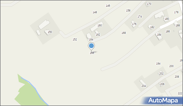 Moszczenica, Gorlicka, 166, mapa Moszczenica