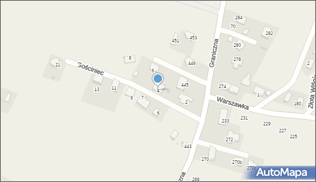 Narama, Gościniec, 4, mapa Narama