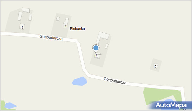 Nowa Góra, Gospodarcza, 4, mapa Nowa Góra