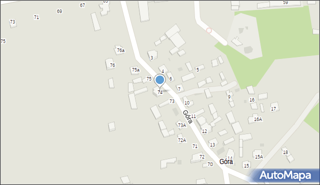 Nowe Miasto nad Pilicą, Góra, 74, mapa Nowe Miasto nad Pilicą