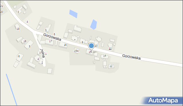 Nowogródek Pomorski, Gorzowska, 15/2, mapa Nowogródek Pomorski