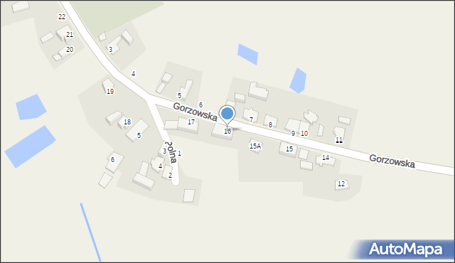 Nowogródek Pomorski, Gorzowska, 16, mapa Nowogródek Pomorski