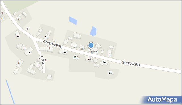 Nowogródek Pomorski, Gorzowska, 9, mapa Nowogródek Pomorski