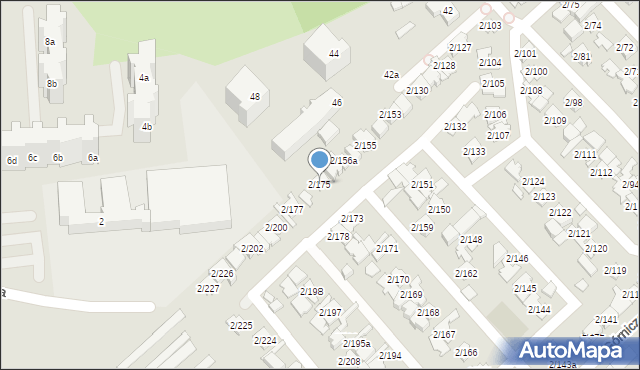 Poznań, Górnicza, 2/175, mapa Poznania