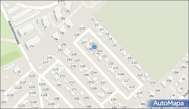 Poznań, Górnicza, 2/29, mapa Poznania