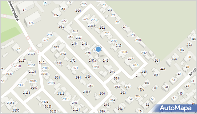 Poznań, Górnicza, 2/43, mapa Poznania