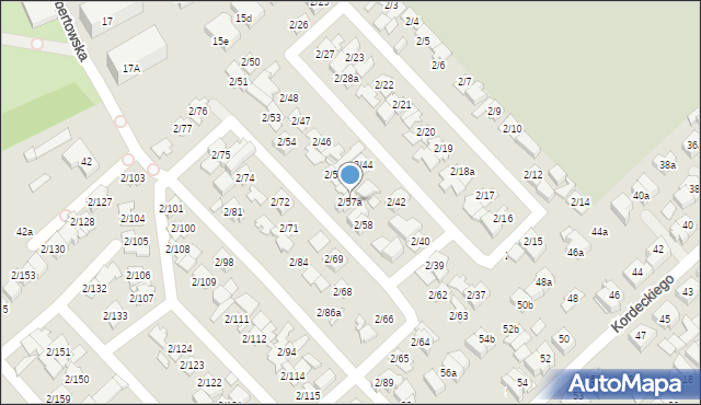 Poznań, Górnicza, 2/57a, mapa Poznania