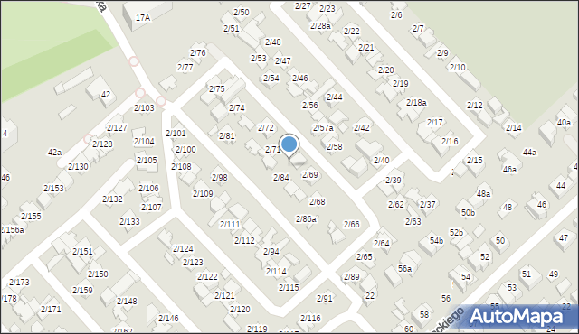 Poznań, Górnicza, 2/70, mapa Poznania