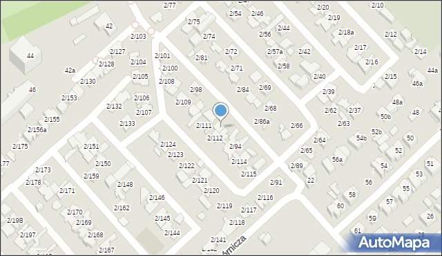 Poznań, Górnicza, 2/95a, mapa Poznania