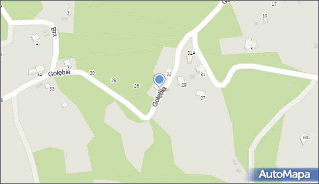 Przemyśl, Gołębia, 24, mapa Przemyśla