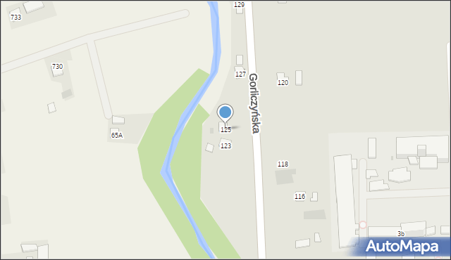 Przeworsk, Gorliczyńska, 125, mapa Przeworsk