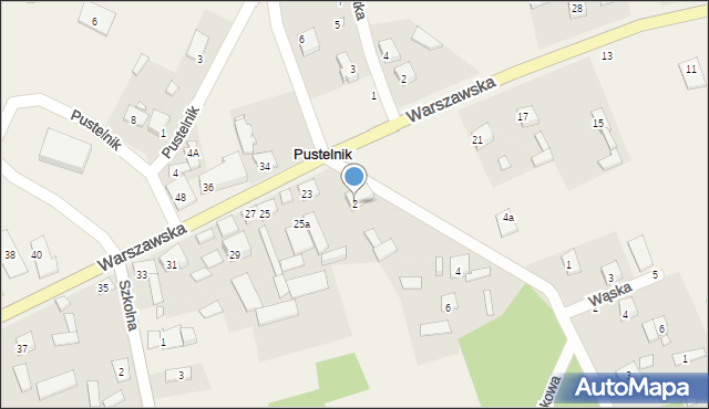 Pustelnik, Goździk, 2, mapa Pustelnik