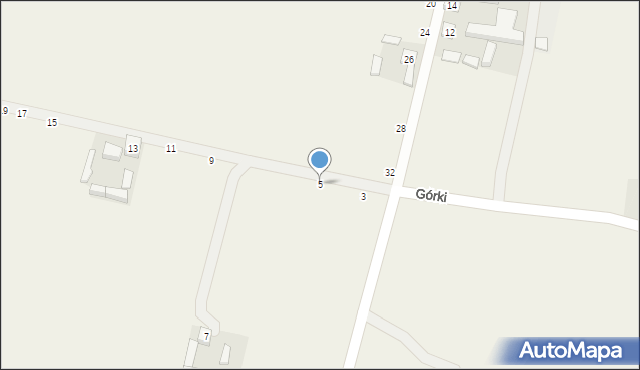 Radoszewice, Górki, 5, mapa Radoszewice