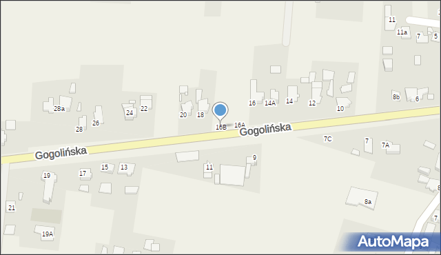 Rożniątów, Gogolińska, 16B, mapa Rożniątów