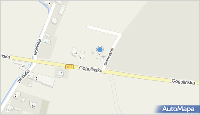 Rożniątów, Gogolińska, 2A, mapa Rożniątów