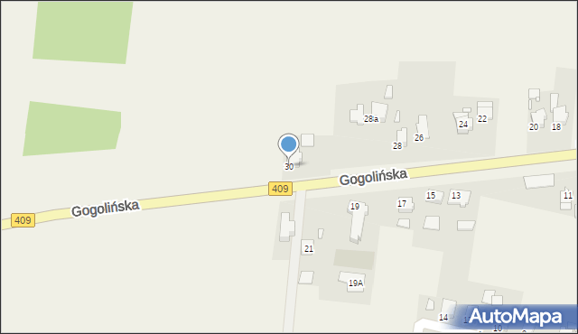 Rożniątów, Gogolińska, 30, mapa Rożniątów