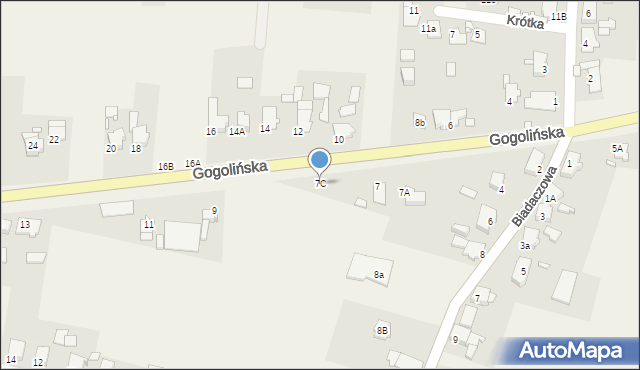 Rożniątów, Gogolińska, 7C, mapa Rożniątów