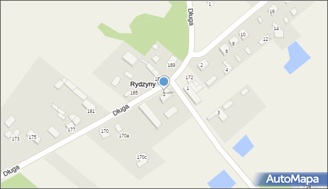 Rydzyny, Górna, 2, mapa Rydzyny