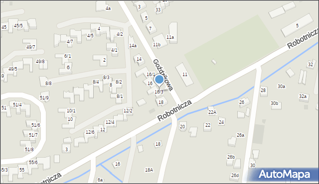 Rzeszów, Goździkowa, 16/3, mapa Rzeszów