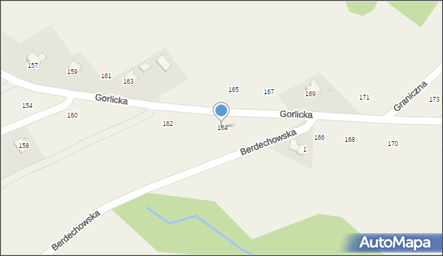 Staszkówka, Gorlicka, 164, mapa Staszkówka