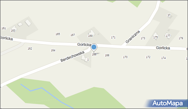 Staszkówka, Gorlicka, 166, mapa Staszkówka