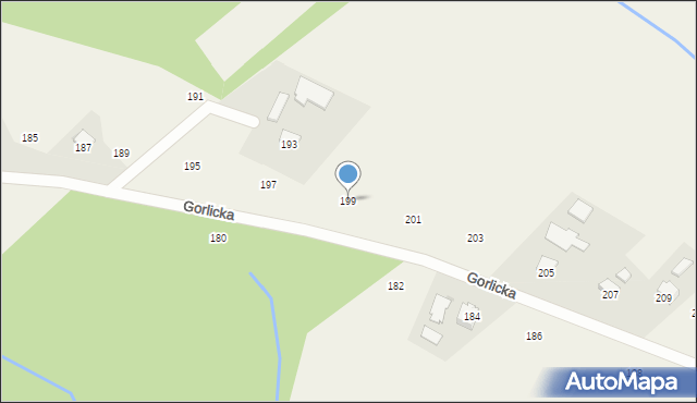 Staszkówka, Gorlicka, 199, mapa Staszkówka