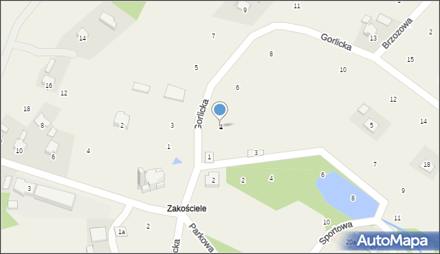 Staszkówka, Gorlicka, 4, mapa Staszkówka