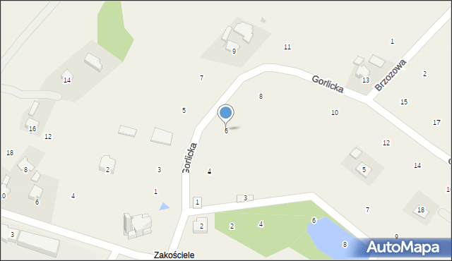 Staszkówka, Gorlicka, 6, mapa Staszkówka