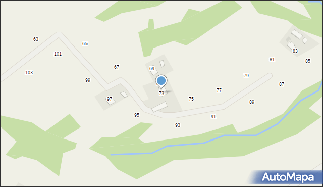 Staszkówka, Gorlicka, 73, mapa Staszkówka