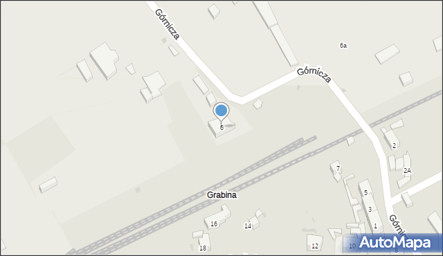 Strzegom, Górnicza, 6, mapa Strzegom