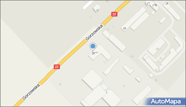 Strzelce Krajeńskie, Gorzowska, 19, mapa Strzelce Krajeńskie